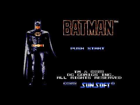 Batman: The Video Game (NES) cover art